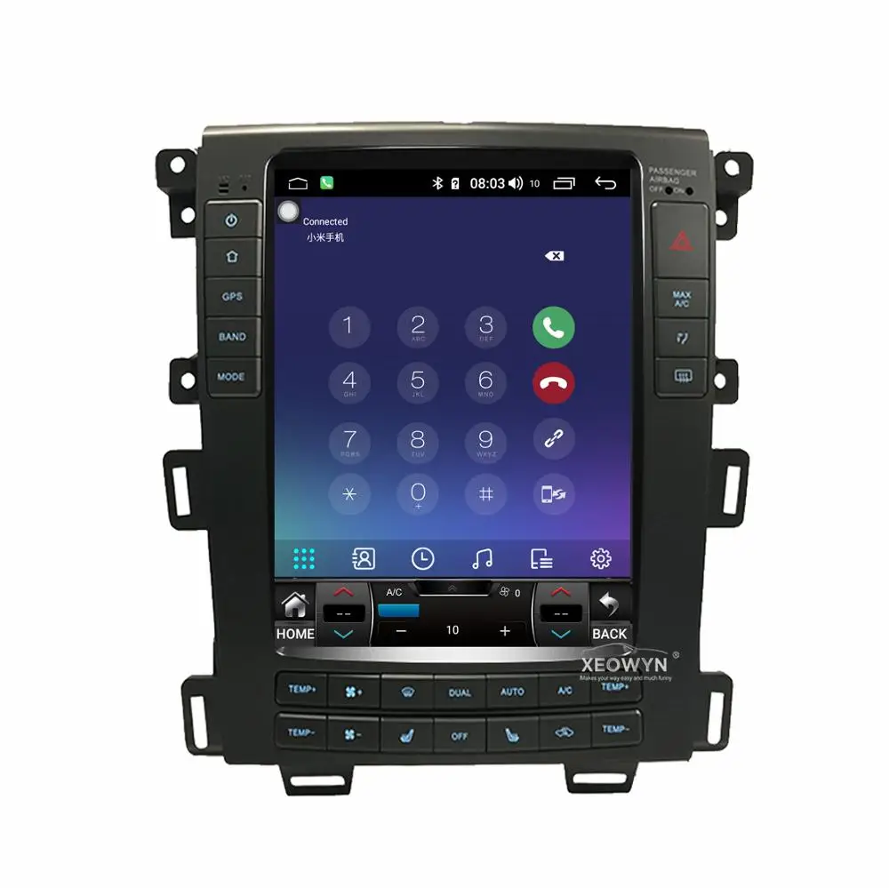 128g Android 10 головное устройство сенсорный экран Navi Стерео Мультимедиа для FORD EDGE 2009