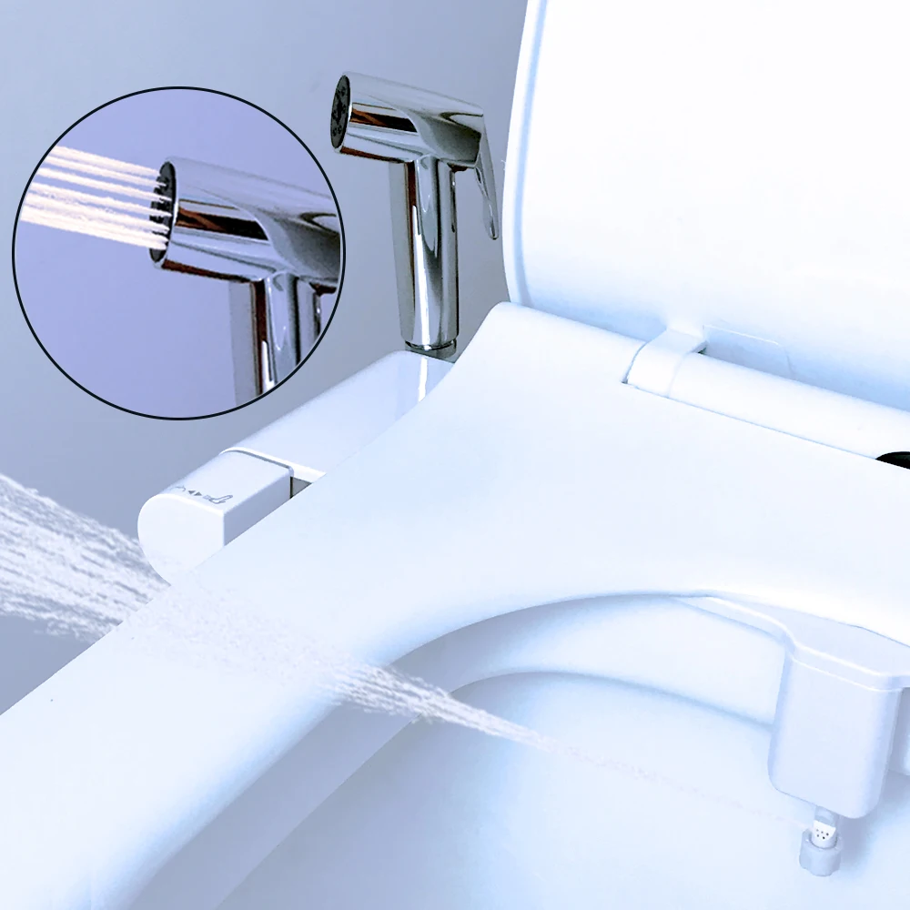 Bidet nozzle 2in1 toilet spray gun with bidet non electric seat muslim shattaf | Обустройство дома