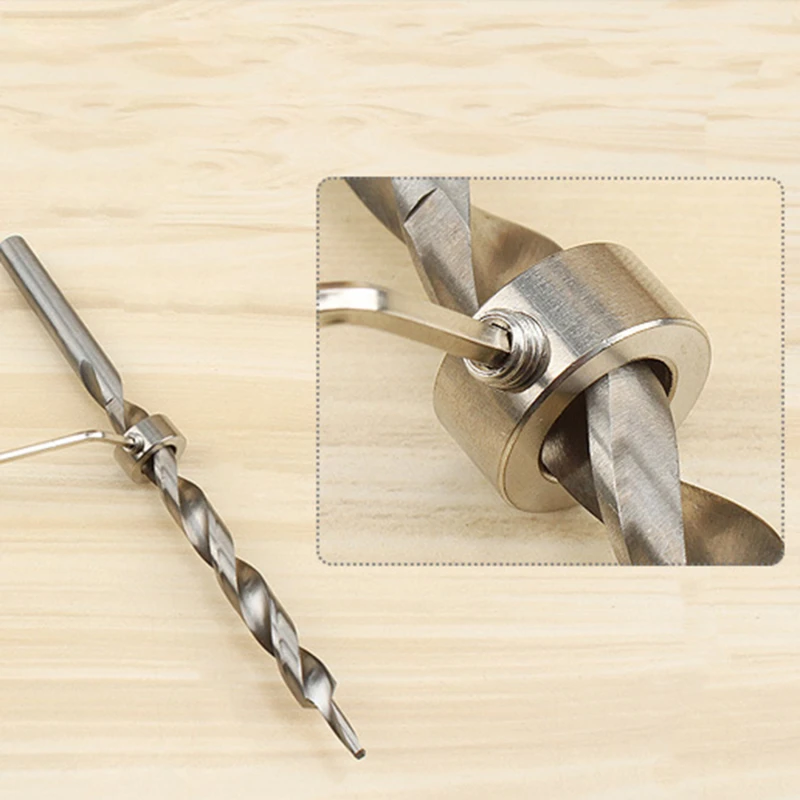 Инструменты ограничитель глубины набор сверл из нержавеющей стали с