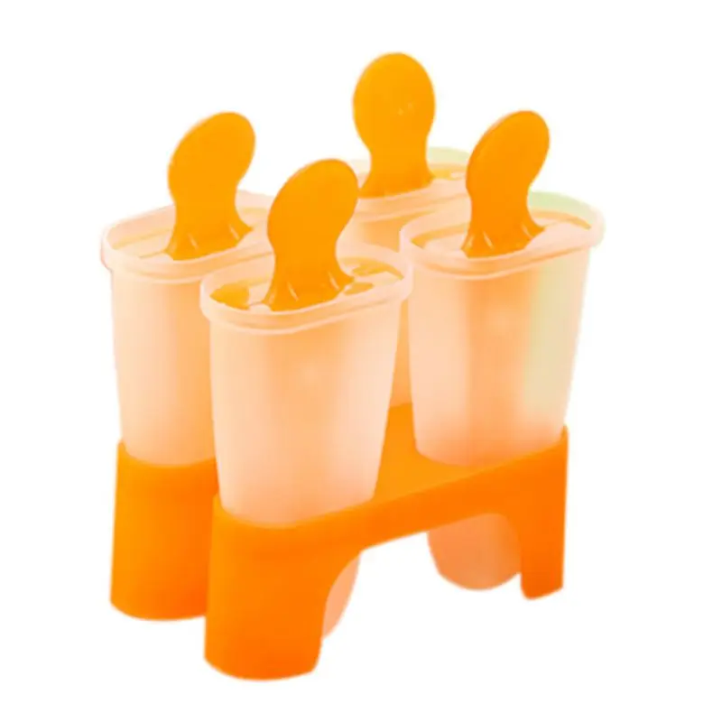 Форма для мороженого с крышкой палкой коробка Фруктового изготовления льда DIY