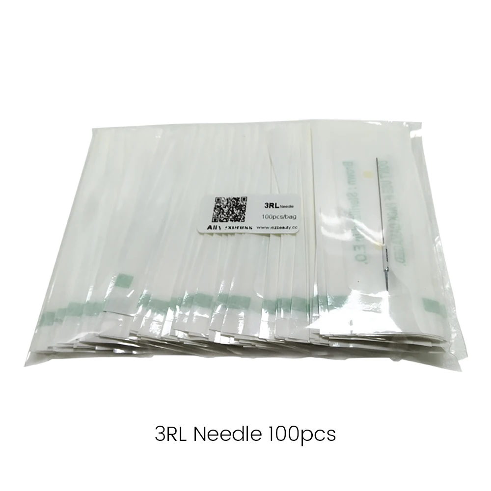 Традиционный 3RL иглы татуировки Одноразовые R3 Перманентный макияж машина