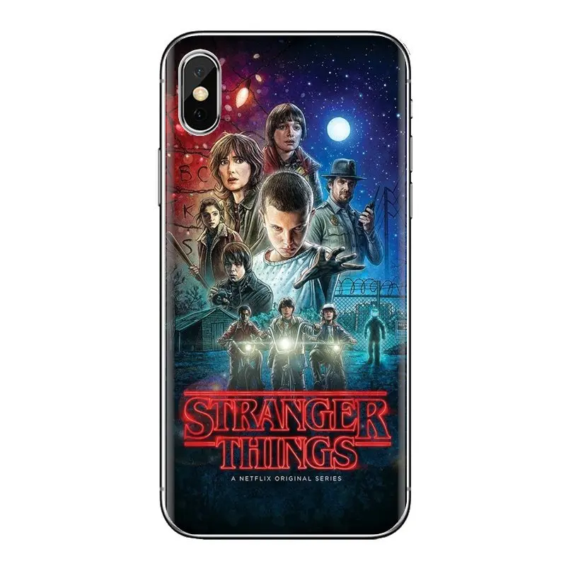For Huawei G7 G8 P7 P8 P9 Lite Honor 4C 5X 5C 6X Mate 7 8 9 Y3 Y5 Y6 II 2 Pro 2017 TPU Cases should i stay or go Stranger Things |