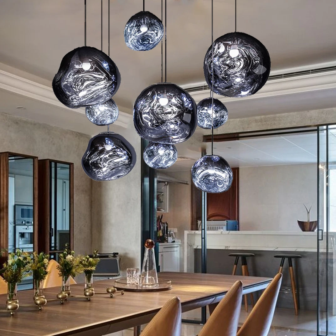 Nordic дизайн светодиодный подвесные светильники Подвесная лампа Кофе ПВХ изучение