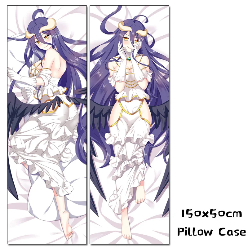 Персонаж Аниме Overlord Albedo DIY пользовательские Dakimakura длинная подушка для объятий
