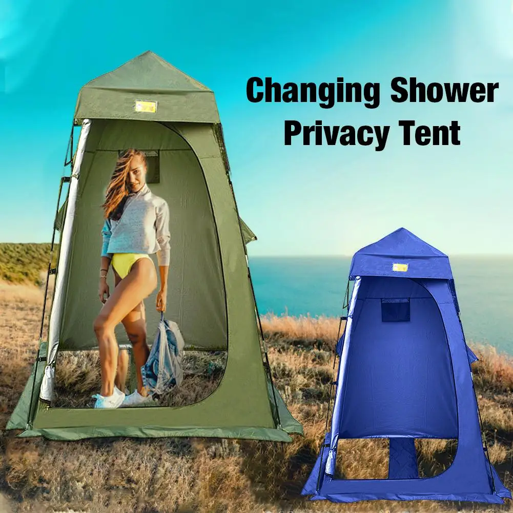 

Changing Shower Privacy Tent Portable Ultralight Shelter Room Waterproof Sun Protection Tents For Outdoor Camping Fishing Tent