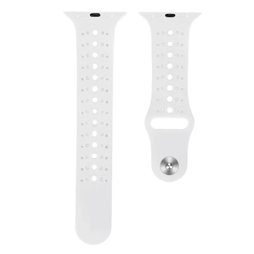 white Ремешок для apple watch band 4 5 44 мм 40 мм correa iwatch band 3 2 42 мм 38 мм спортивный силиконовый браслет ремень аксессуары для apple watch - Цвет ремешка: white
