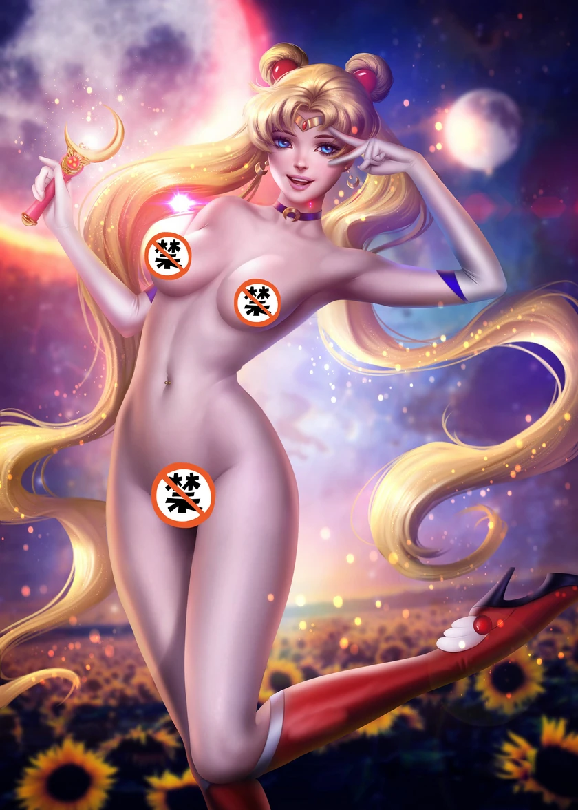 

Print Print TV series Sailor Moon sexy girl art silk or canvas poster custom 24x36 inch living room bedroom home wall picture