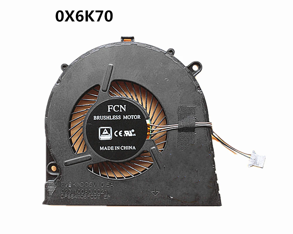 Новый оригинальный вентилятор охлаждения процессора ноутбука/ноутбука Dell Latitude 15