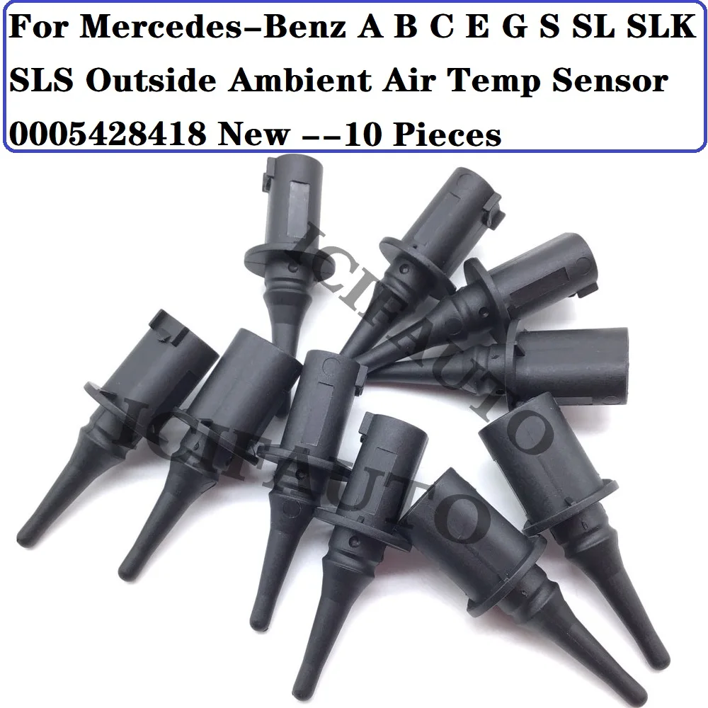 

0005428418 For Mercedes-Benz A B C E G S SL SLK SLS Outside Ambient Air Temp Temperature Sensor 000 542 8418 / 0075421318 New