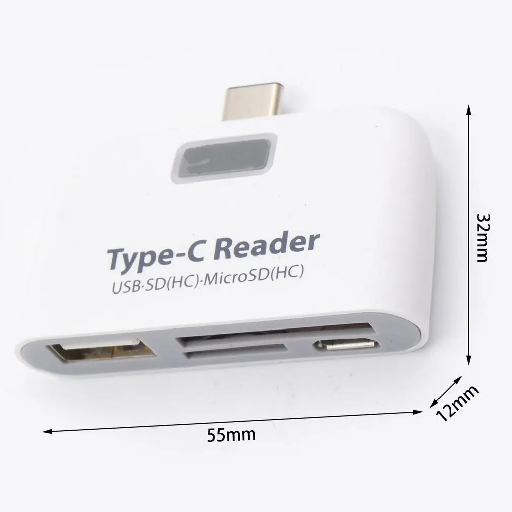 USB 3 1 type c OTG кард ридер C папа 0 TF SD MS Женский адаптер для Macbook| |