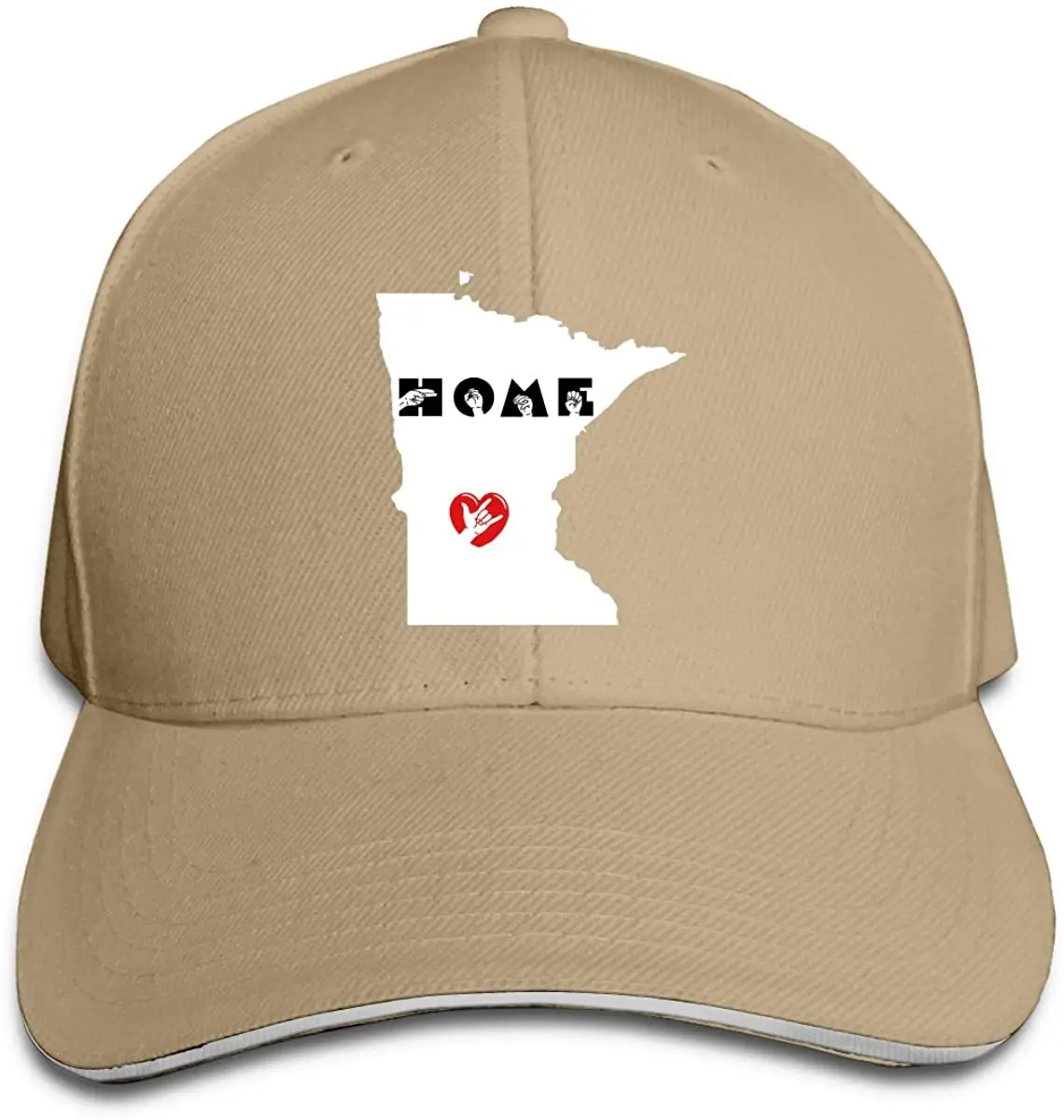 

Minnesota Home State Unisex Hats Trucker Hats Dad Baseball Hats Driver Cap