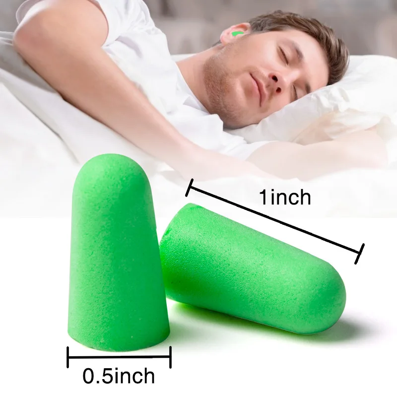 

Sumifun 4pcs Soft Foam Ear Plugs Sound Insulation Noise Snoring Sleeping Plugs Earplugs For Travel Noise Reduction K04301