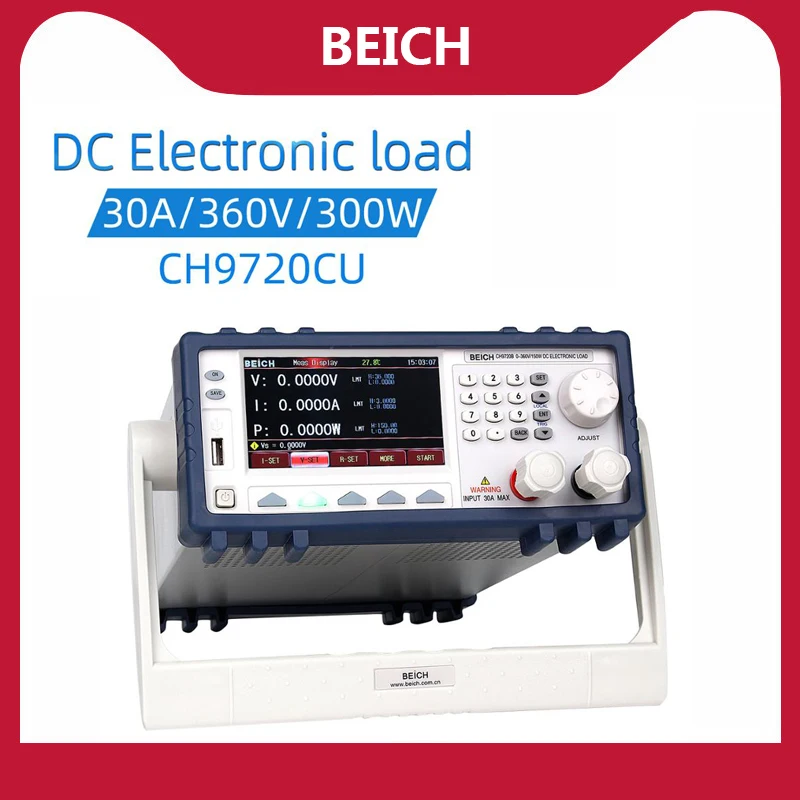 

High Precision Programmable dc load Battery Tester CH9720C 300W 360V 30A CH9720B 150W DC Electronic Load DC Battery Tester