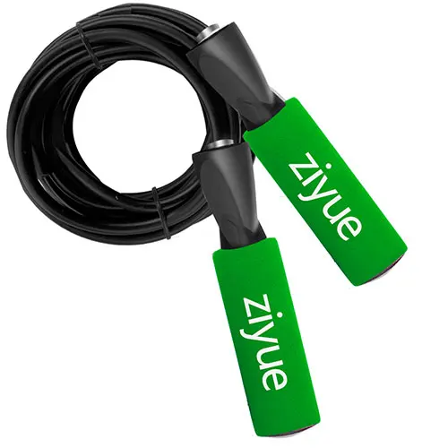 Quantity 1 Green Ziyue 3 м Подшипник Скакалка шнур скорость фитнес похудение тренажерный зал упражнения с прыжками Оборудование Регулируемый Бокс Скакалка Спортивная Скакалка - Цвет: Quantity 1 Green