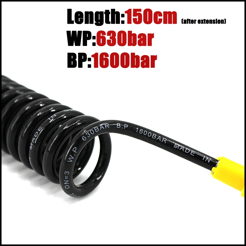 PCP воздушная Пневматика насос высокого давления дистанционный шланг M10x1 Мужская