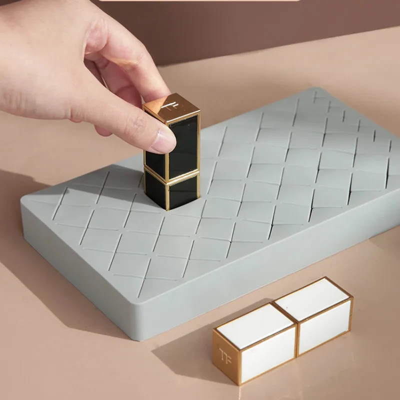 Силиконовая вешалка для губной помады коробка хранения губ в форме сердца