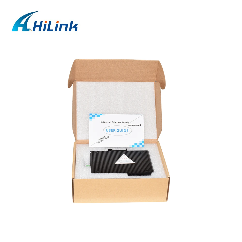 Неуправляемый 8 портов 10/100 Мбит/с промышленный коммутатор оптический сетевой |