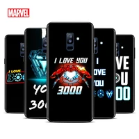 marve love you 3000 for samsung galaxy a3 a5 a6 a7 a8 a9 a6s a8s a9s star plus 2016 2017 2018 black toft tpu phone case