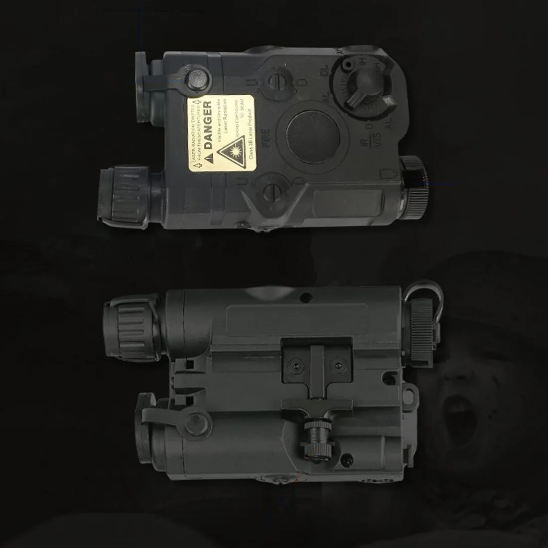 

PEQ-15 Tactical Battery Case Holder Model without Functions for 20mm Rail - Black