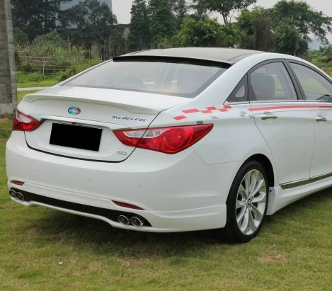 Спойлер на крышу для Sonata 2011-2014 Hyundai спойлер из АБС-пластика цветной задний