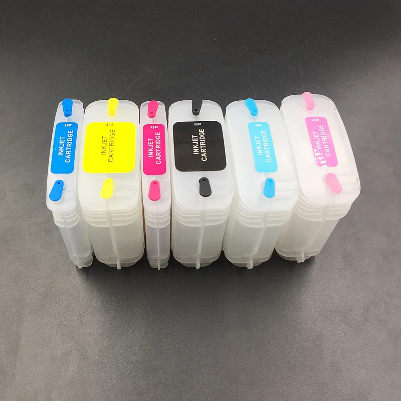 Заправляемый картридж для чернил HP84 85 набор заправки design jet 130 130gp 130nr 30 30gp 30n 90 90gp 90r