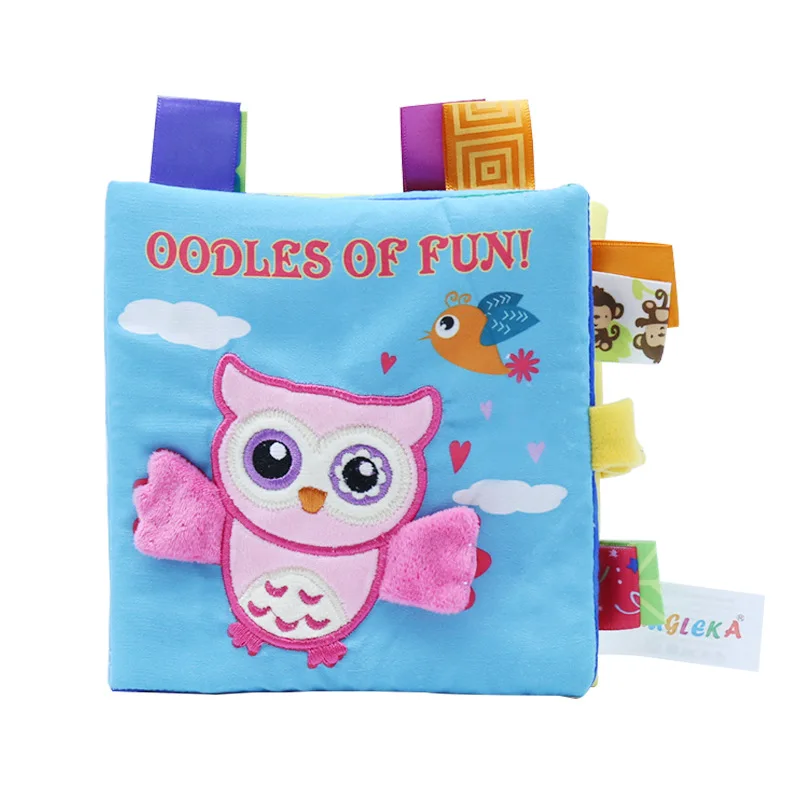 Детские погремушки мобильные игрушки для новорожденных мягкая ткань животных