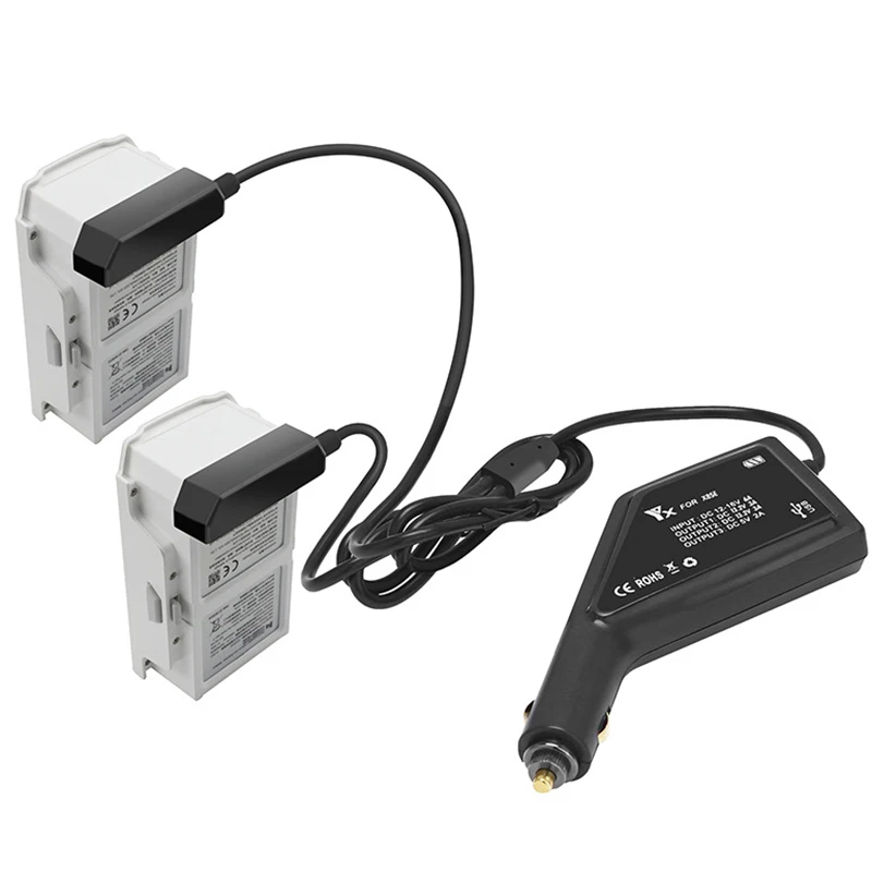 3 в 1 Автомобильное зарядное устройство адаптер Lipo батарея пульт дистанционного