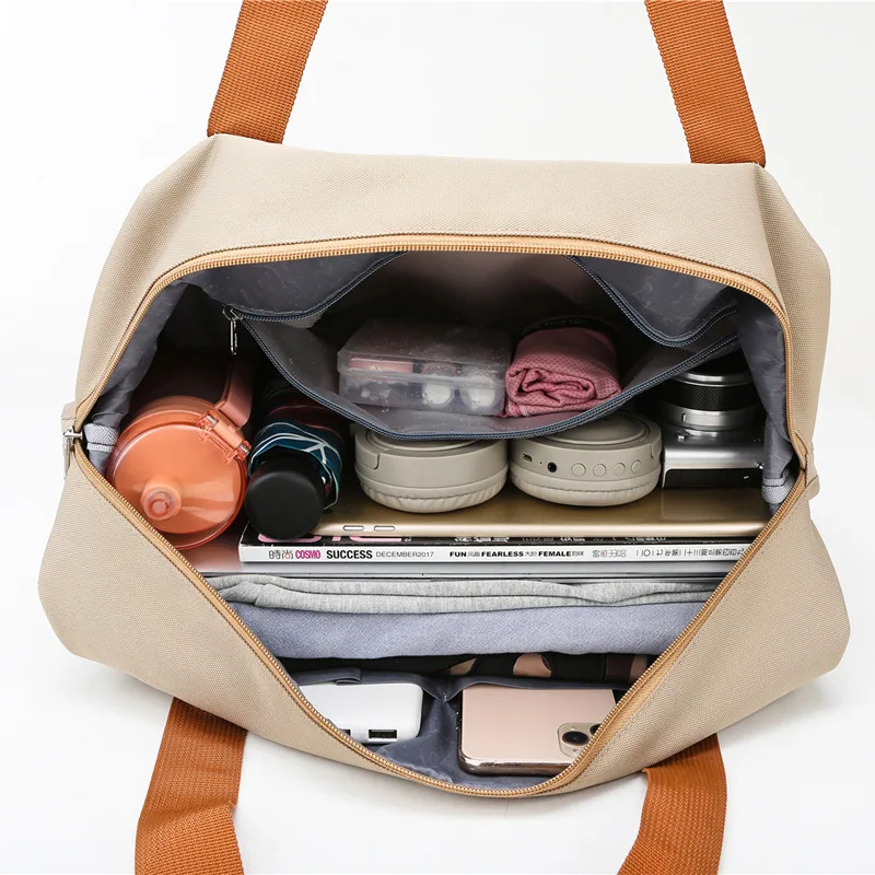 2021 Waterproof Travel Bags for Women Large Capacity Luggage Female Fitness Training Yoga Bags Outdoor Sports Bags Shoulder Bags