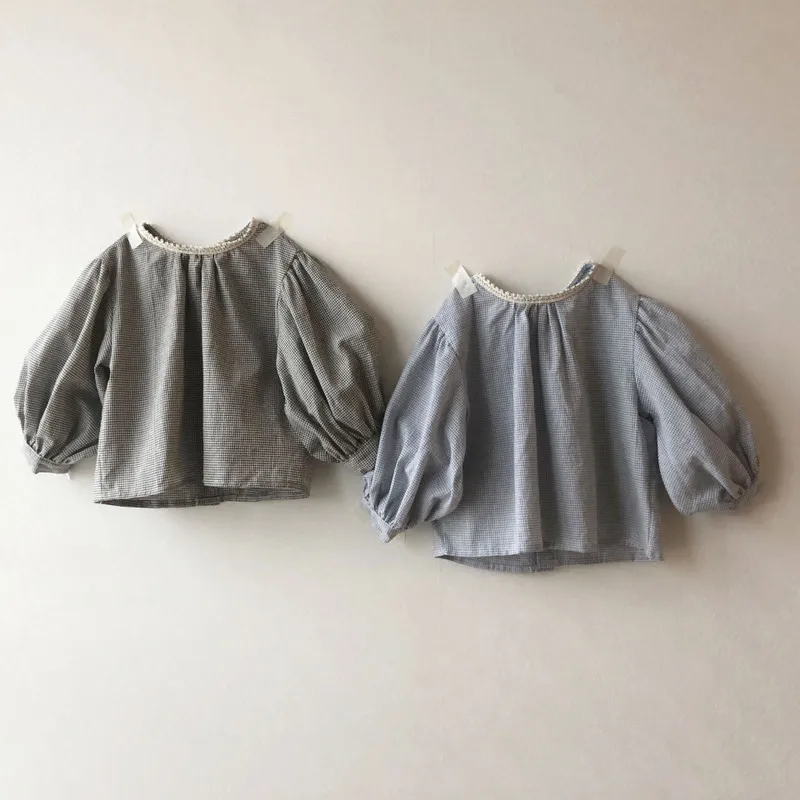 Корейская Футболка с рукавами фонариками весна лето 2020|Тройники| |