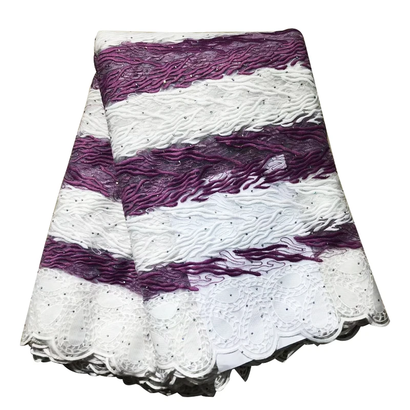 Лидер продаж 5 ярдов темно синяя африканская кружевная ткань 2019 высокое качество