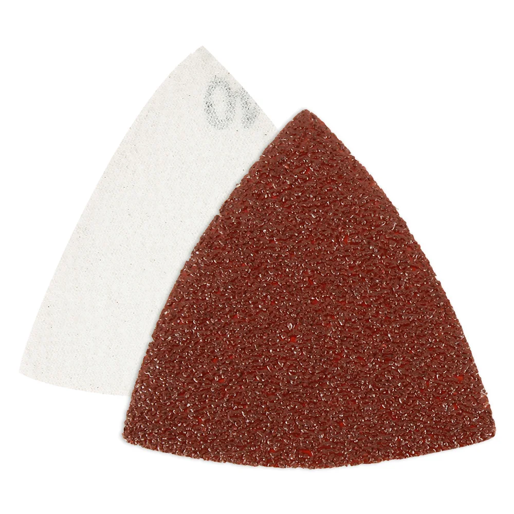 

60PCS Sandpaper Triangle Sander Sand Paper Hook Loop Sandpaper Disc Abrasive Tools for Polishing Grit 60-240 Get One Free