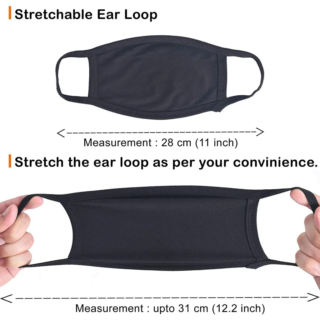 С принтом 2 предмета в наборе петли уха черный уход за кожей лица Уход Mascarillas