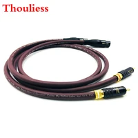thouliess pair hifi wbt 0144 rca to xlr female balacned interconnect cable xlr balacned to rca audio cable with prism omni2 wire