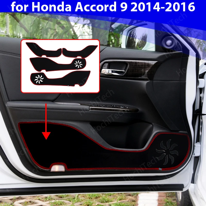 Protection Carpet Side edge cover Protective Mat Car Door Anti Kick Pad Sticker for Honda Accord 9 2014-2016 Accessories Protection Carpet Side edge cover Protective Mat Car Door Anti Kick Pad Sticker for Honda Accord 9 2014-2016 Accessories