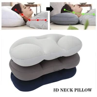 3d neck pillow creative neck head rest deep sleep air cushion pressure relief pillows washable pillowcase home textile