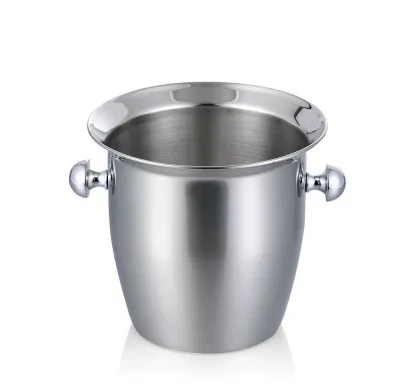 

304 stainless steel trumpet champagne barrel thickened ice barrel ice grain barrel European grape wine barrel hotel bar KTV