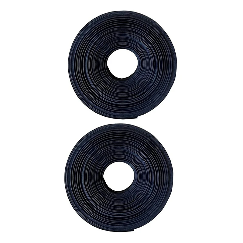 2 шт. черная термоусадочная трубка электрический кабель для автомобиля/провод