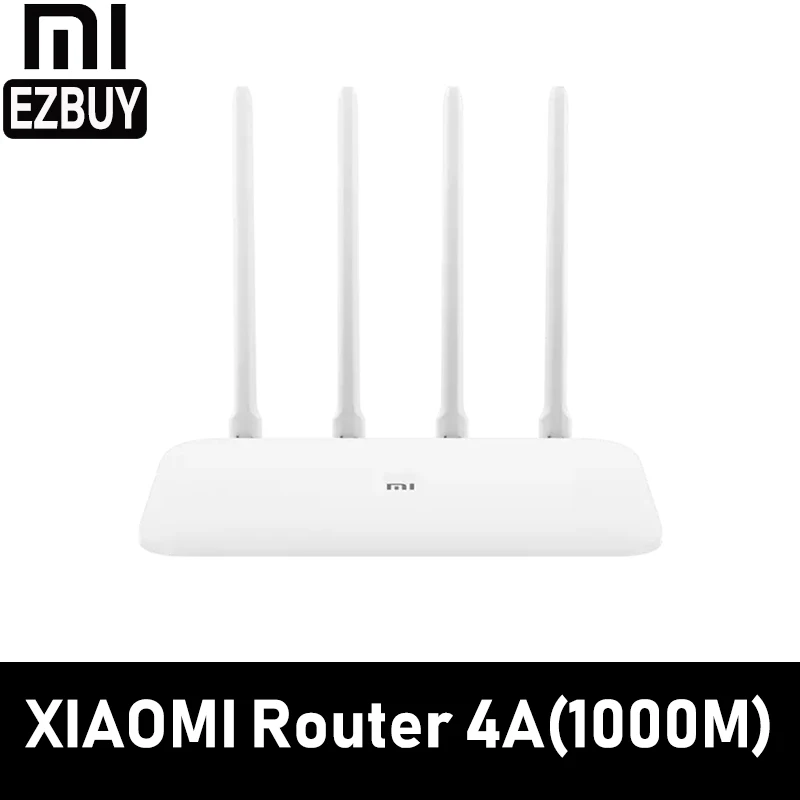 Xiaomi Mi роутер 4A Gigabit Edition 100M 1000M 2 4 GHz 5GHz WiFi rom 16MB DDR3 64MB 128MB с высоким коэффициентом