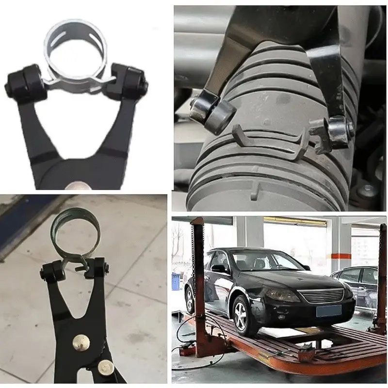 Car Angled Clip Plier Tube Bundle Removal Repair Tool Auto Hose Clamp Set Heavy-Duty Cable-Type Flexible Wire Pliers 2020 | Инструменты