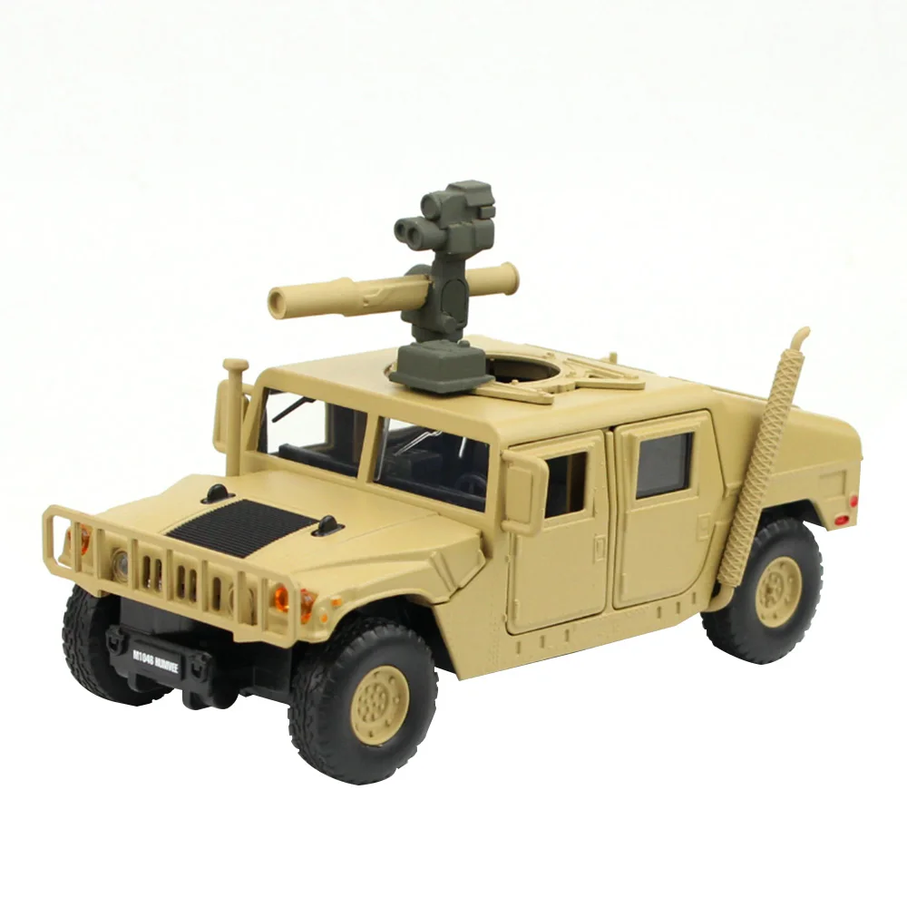 Масштабная модель автомобиля 1:32 военная игрушка военные силы внедорожник Hummer H1