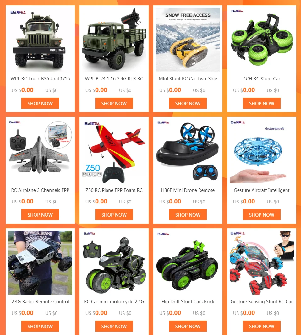 WPL RC грузовик 6WD Набор DIY B36 Урал 1/16 2,4G дистанционное управление военный Электрический RC гусеничный автомобиль игрушки для детей