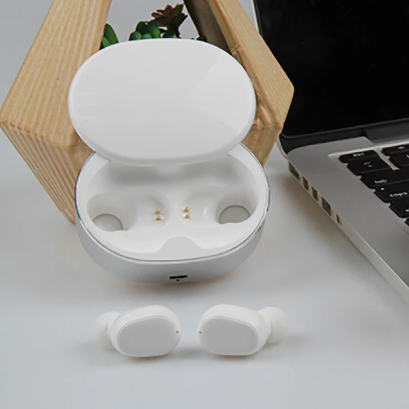 M3 Bluetooth гарнитура TWS 5 0 в ухо стерео Спорт Sweatproof беспроводная с зарядным боксом