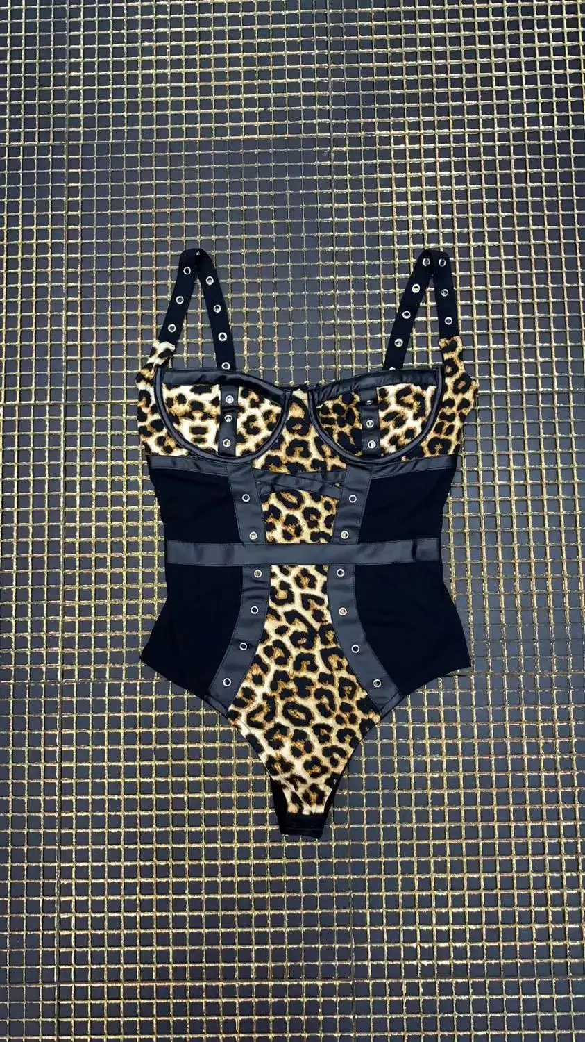 2019 NEW Women black V-Neck Spaghetti Strap Bodysuits Bodycon Celebrity evening Party Bandage jumpsuits wholesale