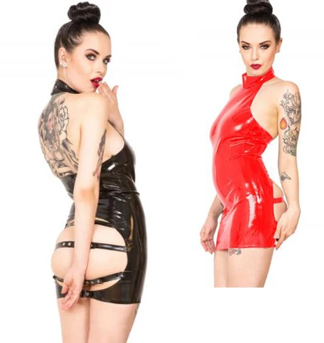 Женская обувь из PU искусственной кожи мини платье сексуальное женское белье без