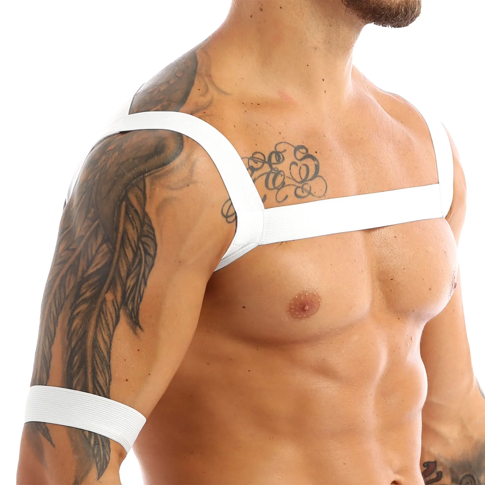 MSemis жгут Для мужчин бондаж выдалбливают s мужского белья плечевые ремни