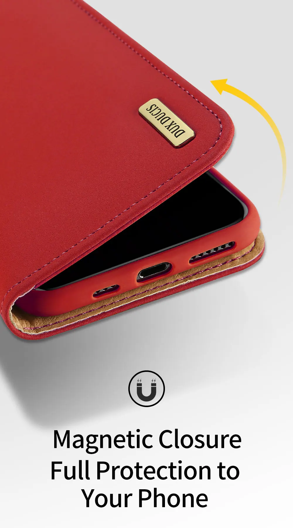 DUX DUCIS для Iphone 11Pro Max 11 Pro Роскошный кошелек из натуральной кожи Магнитный чехол для телефона Iphone X XS Max XR 7 8 Plus