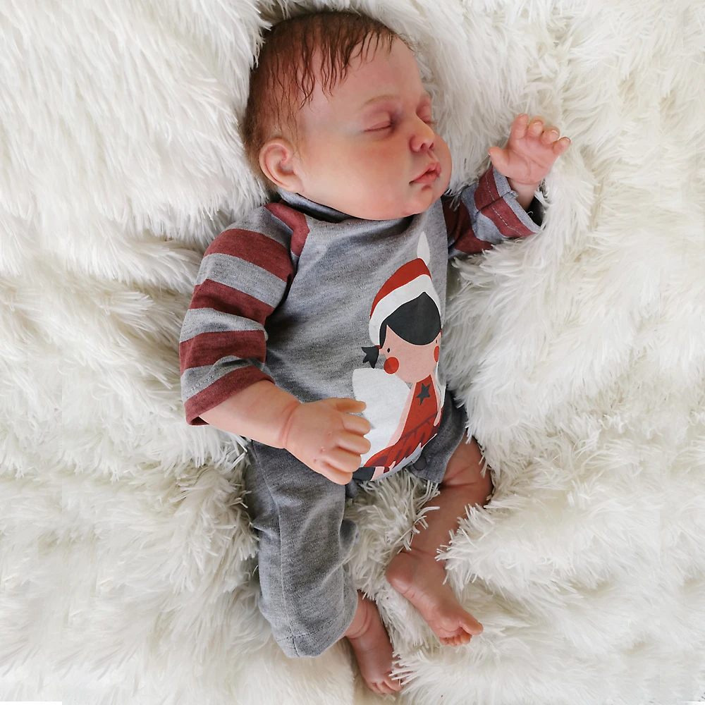 OtardDolls Bebe Reborn Baby Doll 22 дюйма 55 см Силиконовая виниловая Bebe Кукла Новорожденный очаровательны реалистичные для детей ясельного возраста для подарка Быстрая