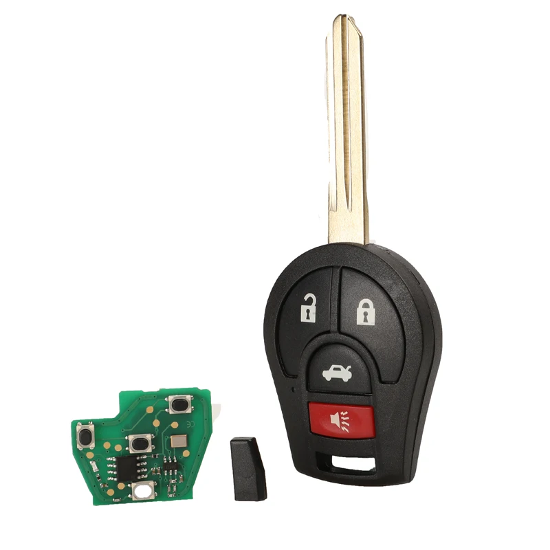 4 Кнопки Jingyuqin 3/4 B ASK 315MHZ дистанционный ключ для Nissan Oem заводской Автозапуск 46 чип брелок передатчик для CWTWB1U751 H0561 - Количество кнопок: 4 Кнопки