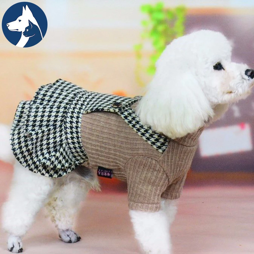 Girl Dog Clothes Suit Costume Small for Yorkies Chihuahua Dress Skirt Dogs of Breeds | Дом и сад