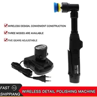 12v micro wireless rotary electric mini double action car polisher roda for polishing sanding and cleaning